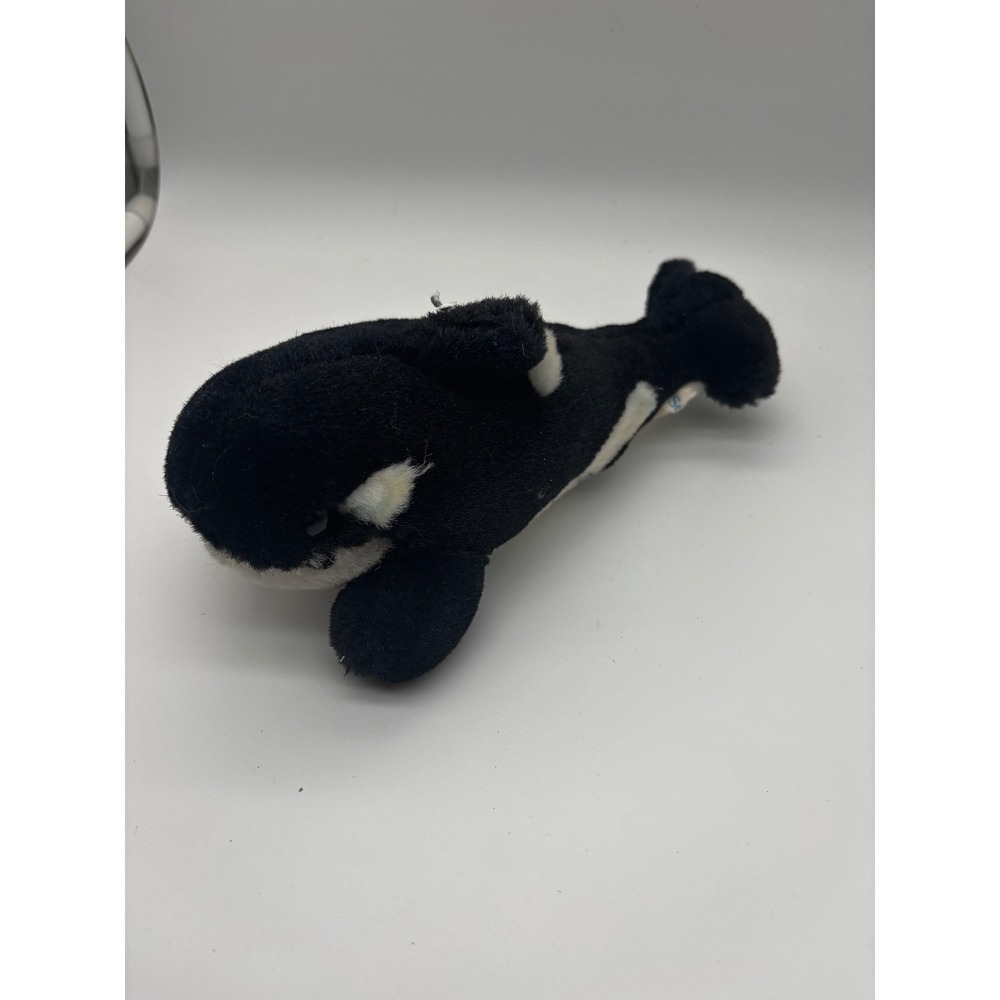 SeaWorld Orca Killer Whale Plush Unisex Small Black White‎ Souvenir Toy